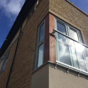 Glass balcony installation quote Templecombe